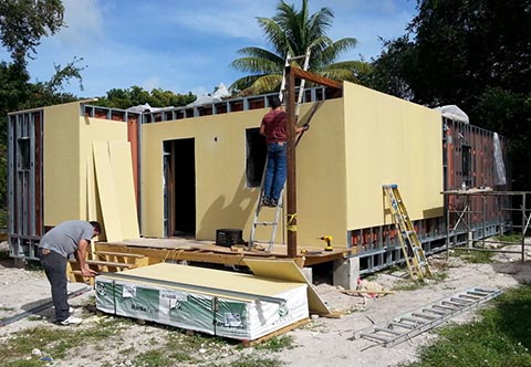 shipping container house